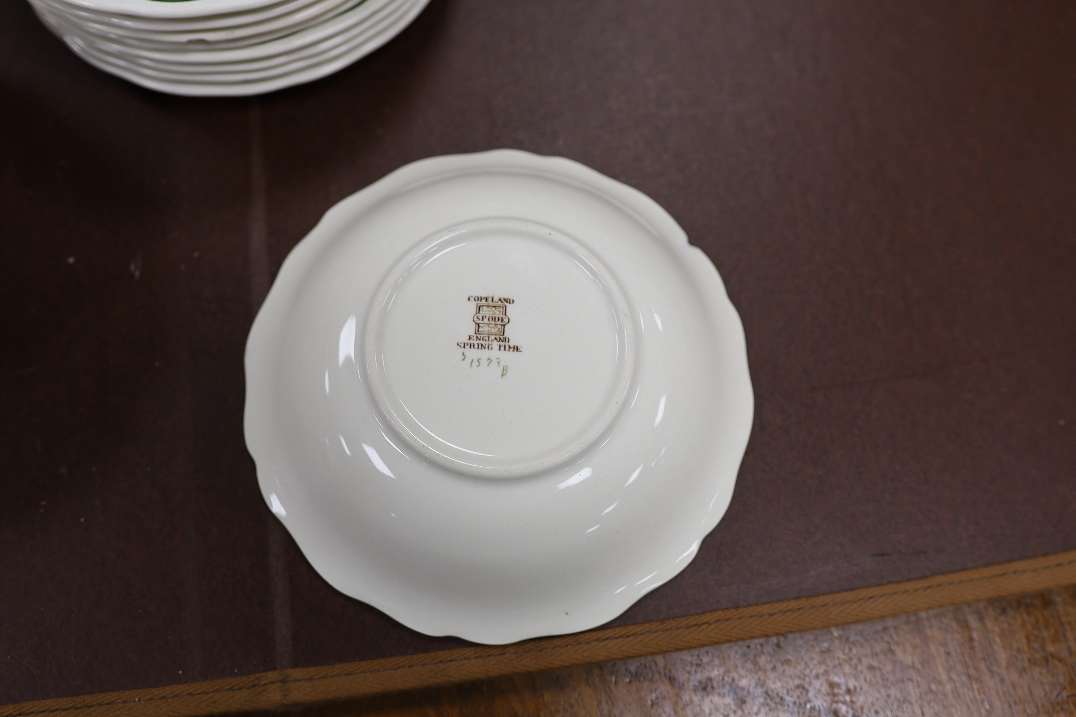 A Copeland Spode “Spring Time” dinner service